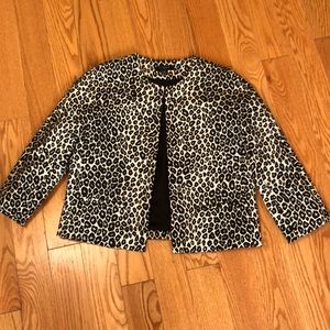 Leopard print jacket
